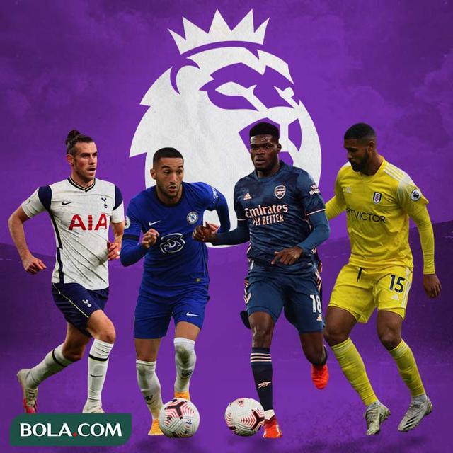 Premier League - Gareth Bale, Hakim Ziyech, Thomas Partey, Ruben Loftus-Cheek