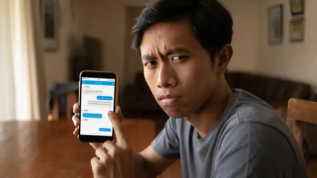 Tips agar Terhindar dari Love Scamming (Foto: Reve Art AI)