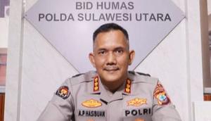Kabid Humas Polda Sulut, Kombes Pol Alamsyah P. Hasibuan memberikan klarifikasi soal viral kabar anggota polisi, Vicky Katiandagho mundur akibat dimutasi saat menangani kasus korupsi. (Dok. Istimewa)