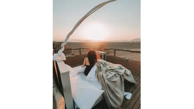 7 Momen Seru Nikita Willy Liburan di Afrika Selatan, Akrab dengan Anak Suku