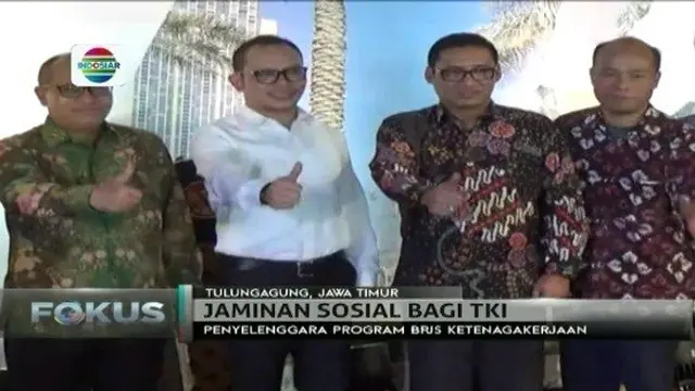 Pemerintah Luncurkan Jaminan Sosial untuk TKI 