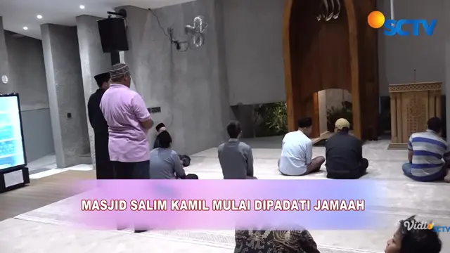 Masjid Salim  Kamil. (Halo Selebriti via YouTube/ SCTV)