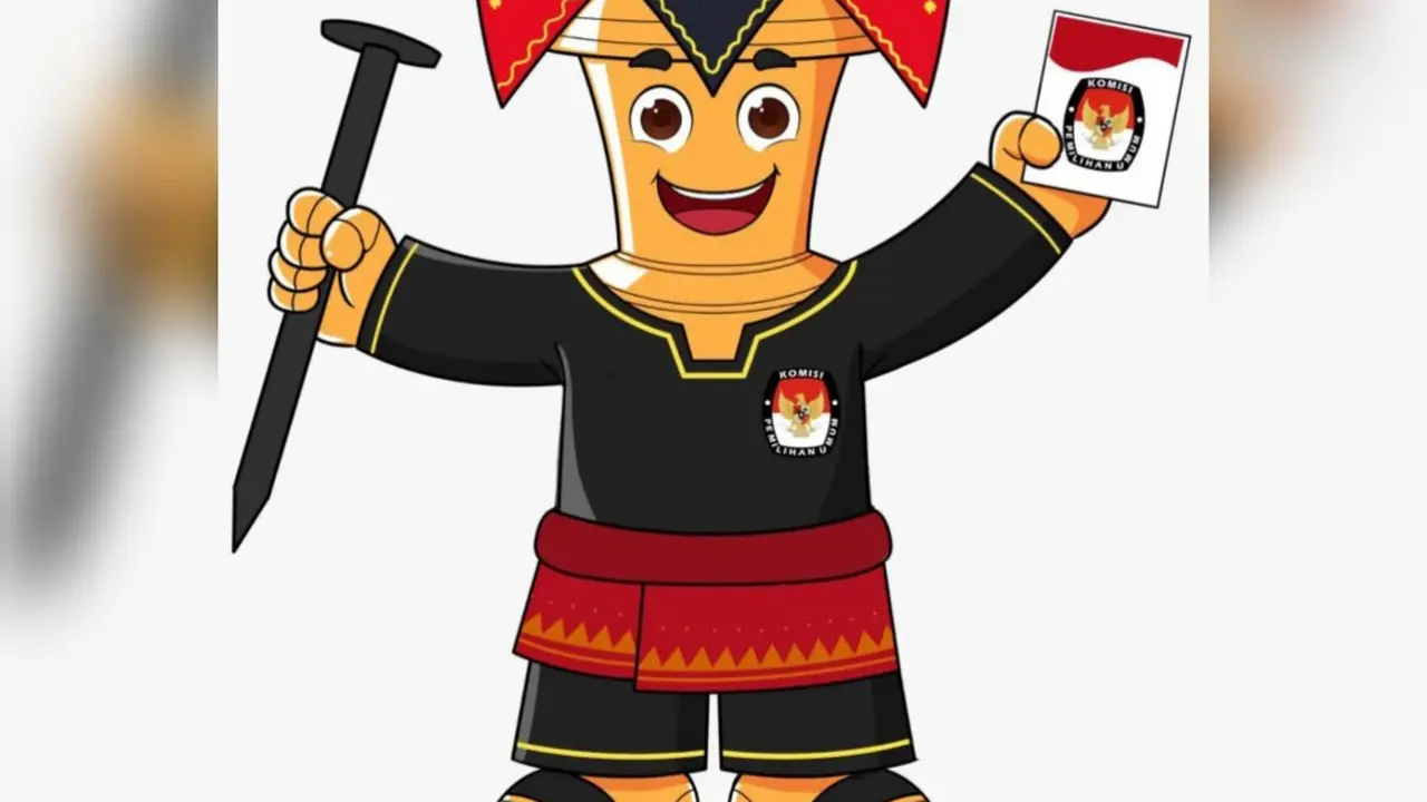 Maskot Pilgub Sumbar, Si Caro. (Liputan6.com/ ist)