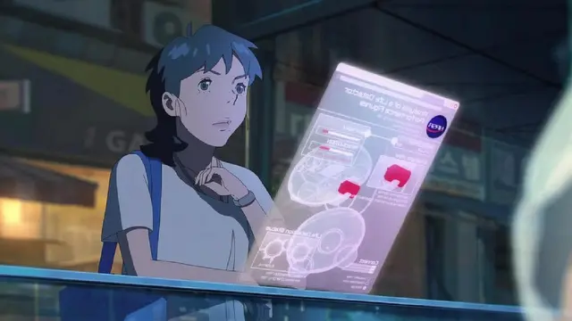Cuplikan animasi Lost in Starlight (IMDB)