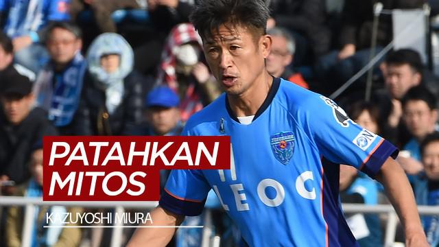 Berita video Kazuyoshi Miura, yang sering dijuluki King Kazu, merupakan pesepak bola yang terbukti bisa mematahkan salah satu mitos dalam sepak bola.