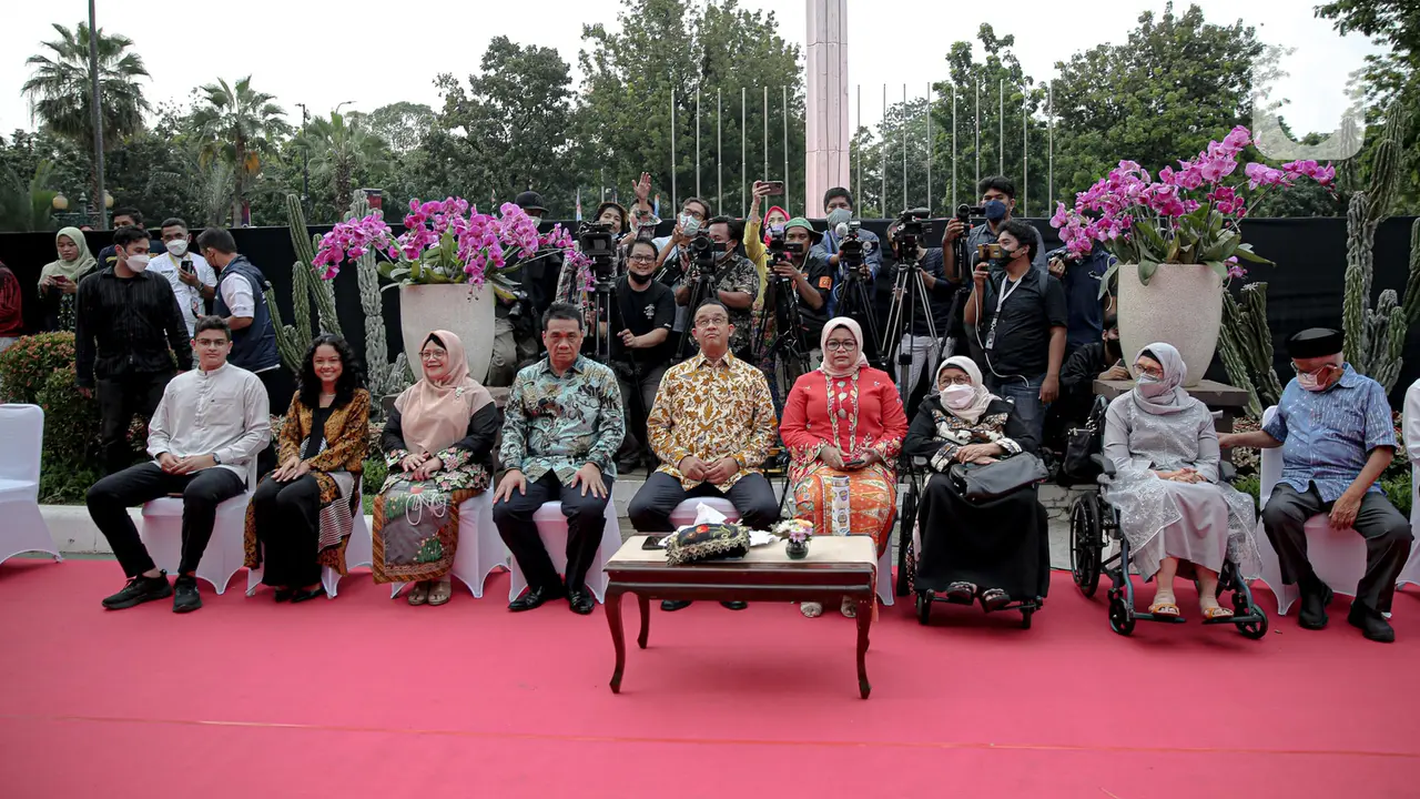 Acara Perpisahan Gubernur DKI Jakarta Anies Baswedan