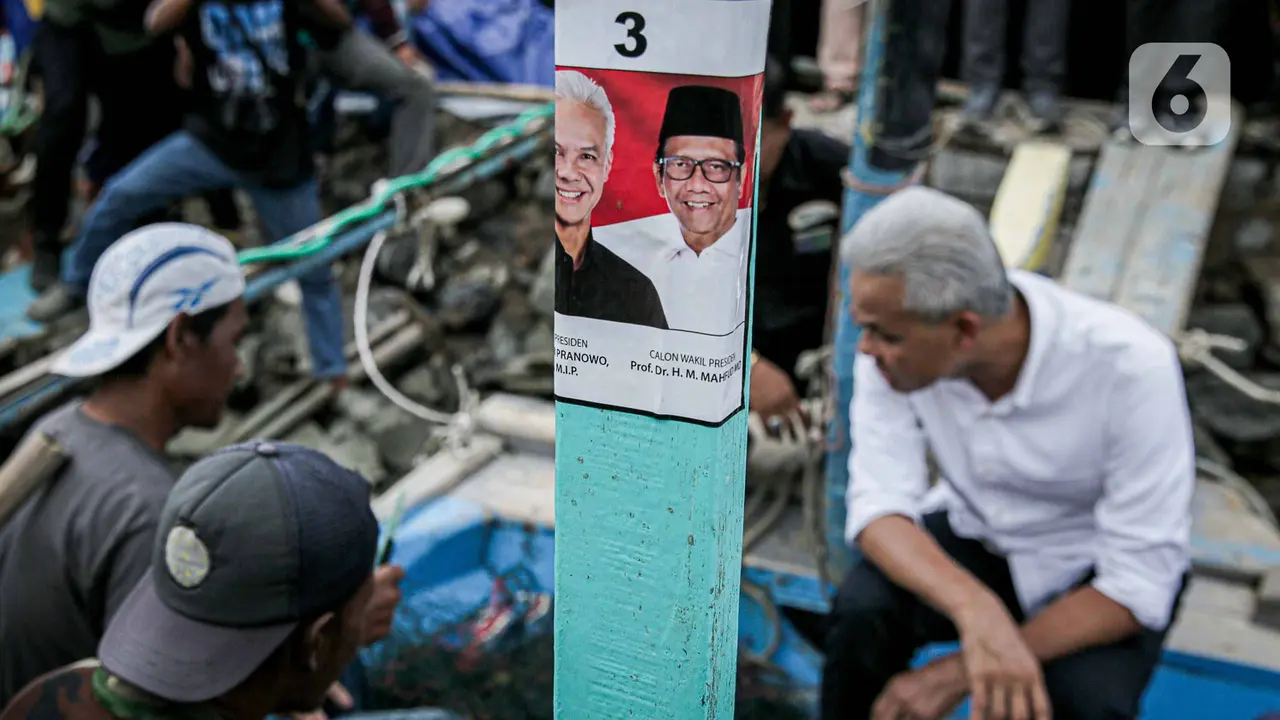 Ganjar Pranowo Sapa Nelayan Brebes Jawa Tengah