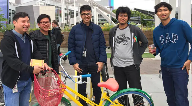 IndoGooglers yang bekerja di Google Mountain View, Amerika Serikat. Liputan6.com/Jeko Iqbal Reza