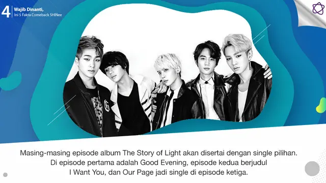 [Bintang] Wajib Dinanti, Ini 5 Fakta Comeback SHINee