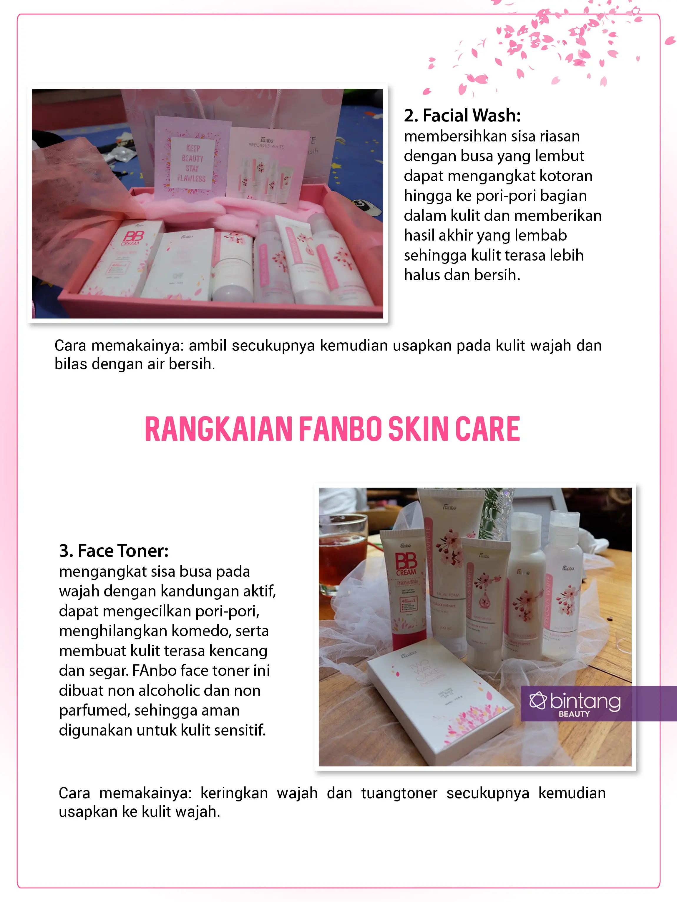 Produk Skin Care Ini Miliki Kandungan Ekstrak Sakura. (SUmber foto: Ega Maharni/Bintang.com, Digital Imaging: Nurman Abdul Hakim/Bintang.com)