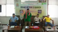 Kala Bahasa Betawi Menggeser Bahasa Sunda di Perbatasan Jakarta