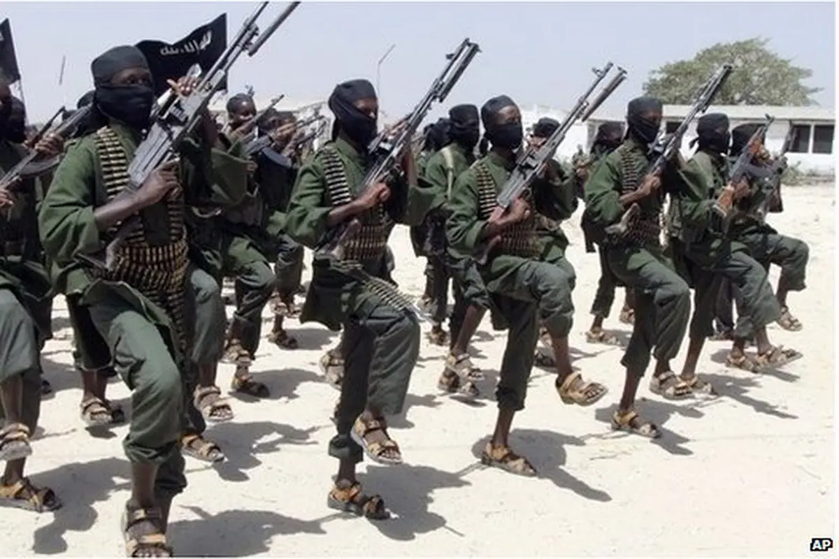Ilustrasi militan Al Shabaab. (BBC)