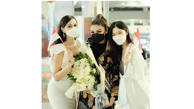 8 Potret Jihane Almira Bertolak ke Polandia, Siap Maju Miss Supranational 2021