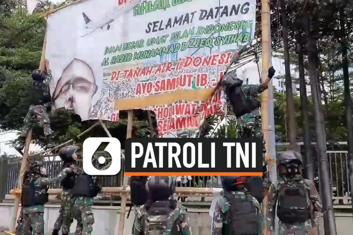 THUMBNAIL TNI TURUNKAN BALIHO RIZIEQ SHIHAB