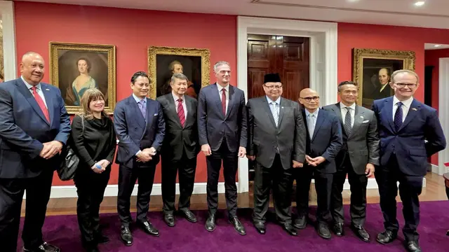 Presiden Prabowo Subianto didampingi Menteri Koordinator Bidang Perekonomian Airlangga Hartarto dalam Woerd Economic Forum di Davos. (Dok Kemenko Perekonomian)
