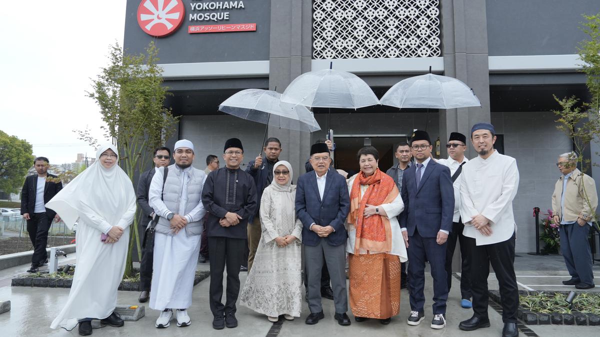 Jusuf Kalla Resmikan Masjid As-Sholihin Yokohama, Hasil Gotong Royong WNI di Jepang