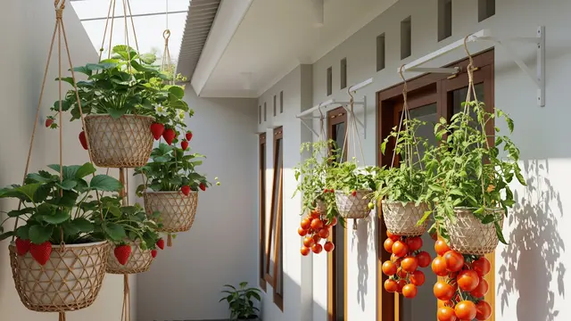 Kebun Buah Mini di Samping Rumah yang Sempit