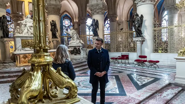6 Potret Megah Katedral Notre Dame Prancis Usai Direnovasi Besar-besaran Jelang Dibuka Kembali ke Publik