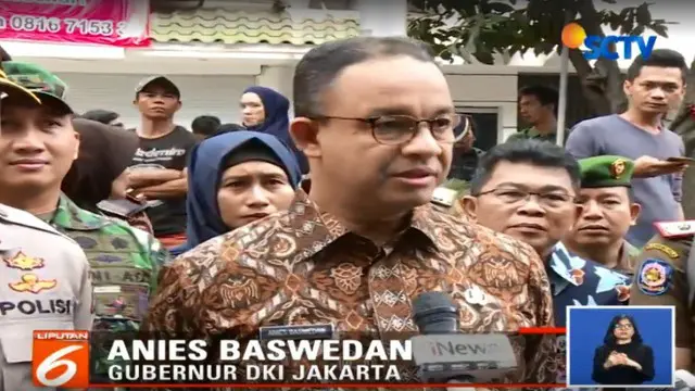 Anies menghimbau masyarakat untuk lebih waspada dan memastikan tabung gas yang digunakan aman dari kebocoran maupun kerusakan.