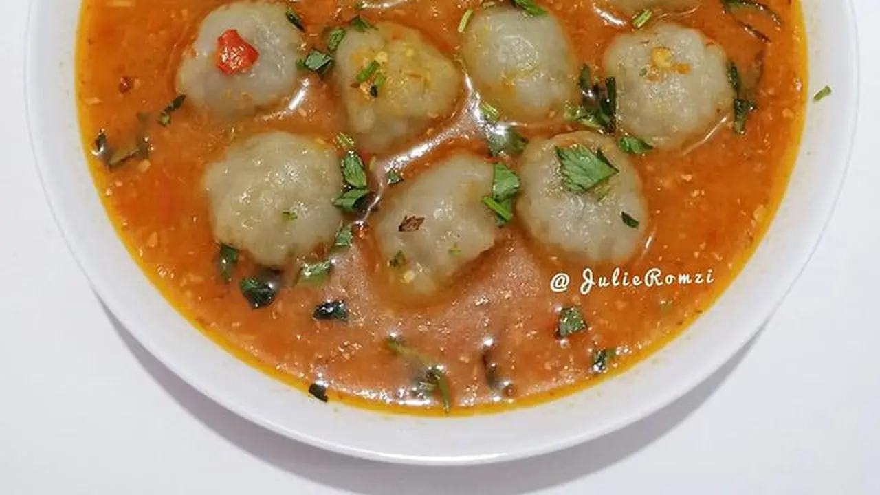Semangkuk cilok goang kuah