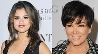Kris Jenner dikabarkan menjadi manajer baru Selena Gomez. Untuk itu Kris Jenner ingin Selena untuk turunkan berat badan. (foto: berbagai sumber)