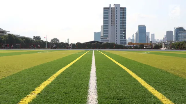 Bermaterial Rumput Sintesis, Ini Kondisi Lapangan Latihan Persija