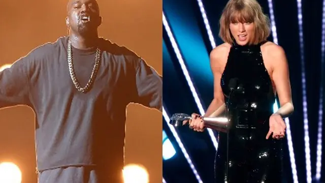Taylor Swift dan Kanye West
