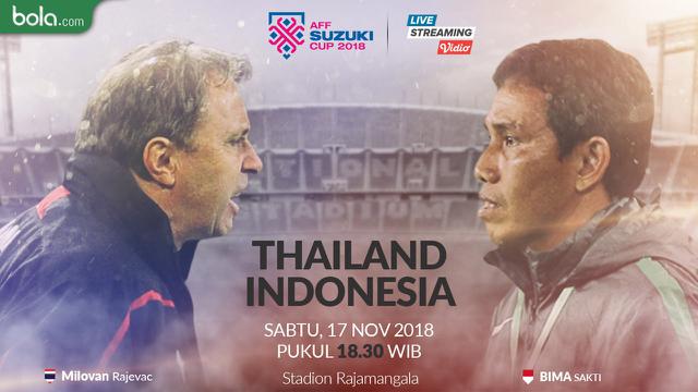 Thailand Vs Indonesia Duel Pelatih