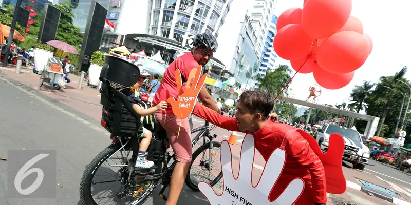 20161002- Jelang Hari Cuci Tangan Sedunia di CFD-Jakarta- Helmi Afandi