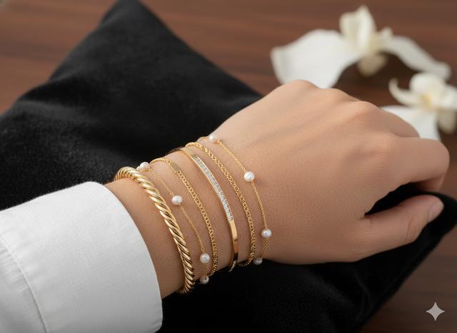 Gelang Tumpuk (Stackable Bracelets) (Gemini AI)