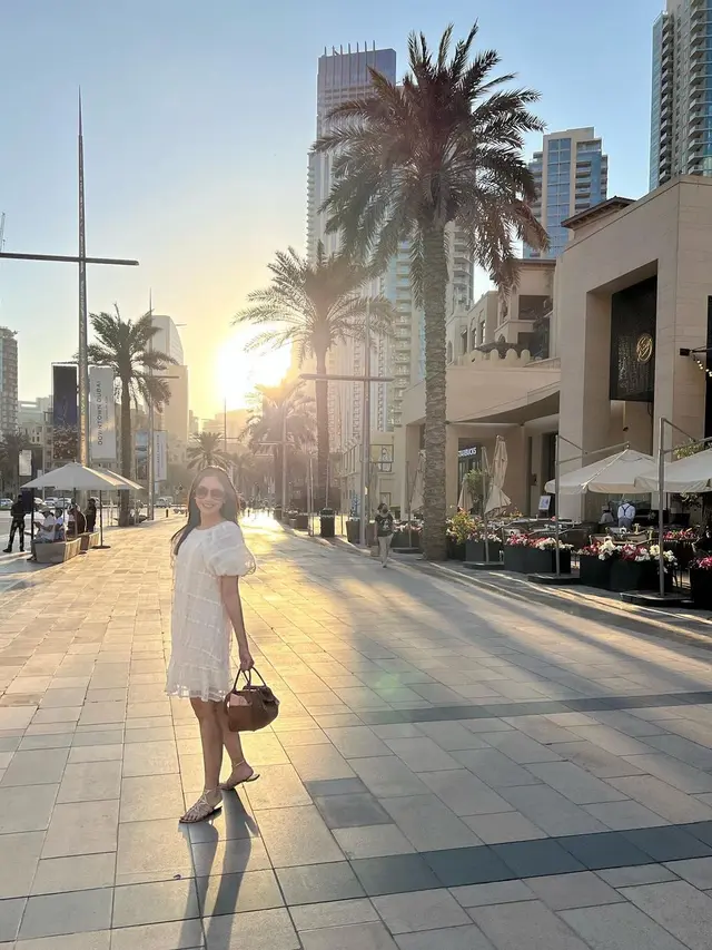 5 Potret Liburan Ririn Dwi Ariyanti di Dubai, Tampil Menawan