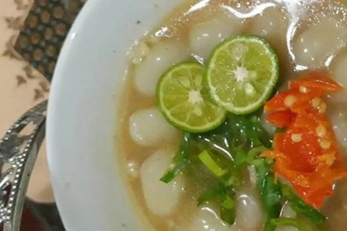 Cilok kuah./Copyright cookpad.com/Rik Triwiaty