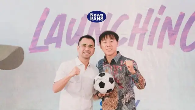 Ungkapan Terima Kasih Raffi Ahmad untuk Shin Tae-Yong (credit: https://www.instagram.com/newsrans/)