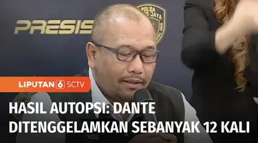 Kasus kematian anak artis, Tamara Tyasmara sudah sampai tahap autopsi oleh pihak berwajib. Dari hasil autopsi ditemukan bukti nyata Dante meninggal akibat tenggelam dan ditenggelamkan sebanyak 12 kali dengan durasi 2 jam.