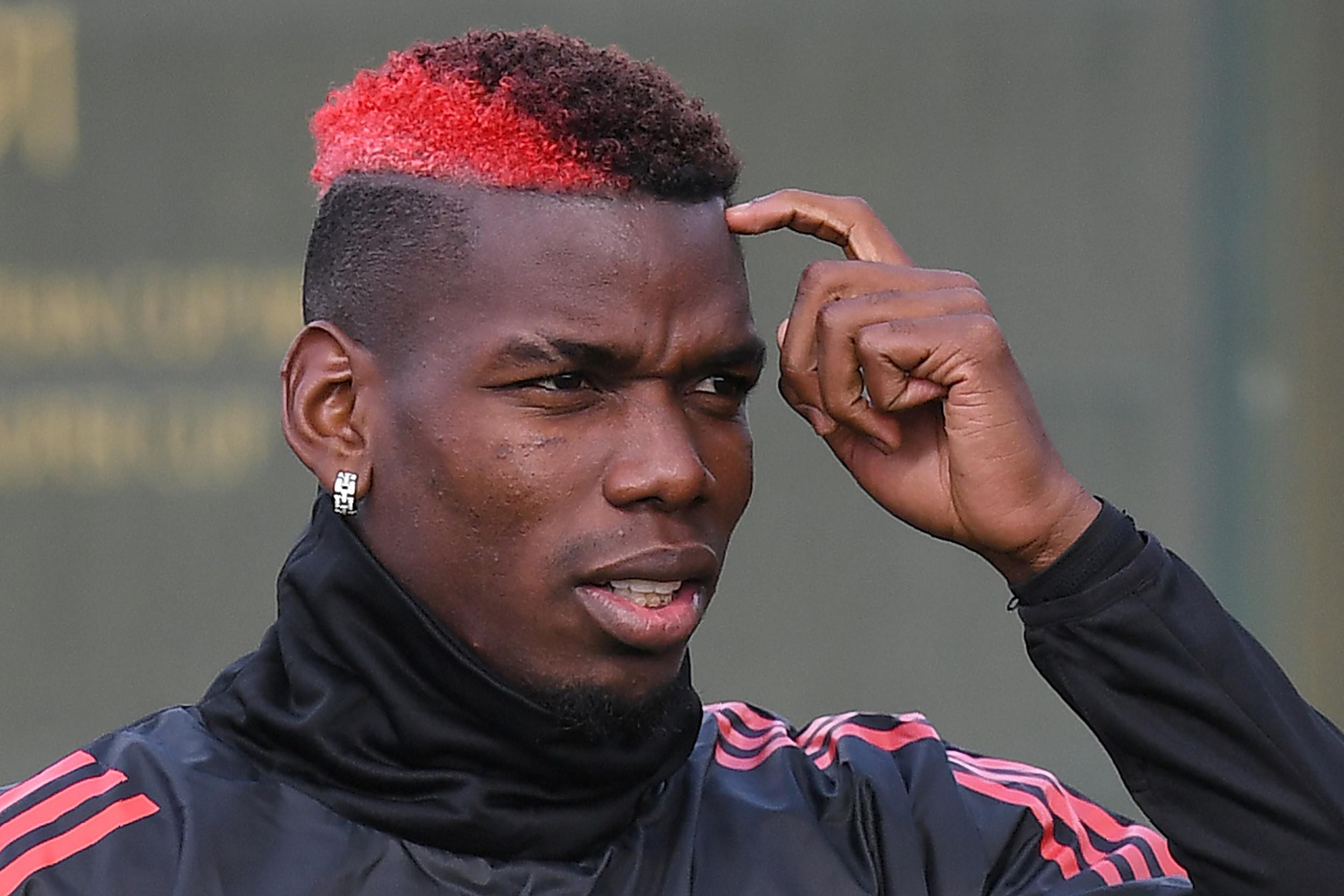 Gelandang Manchester United, Paul Pogba.