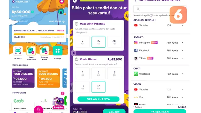 Paket Suka-Suka Axis