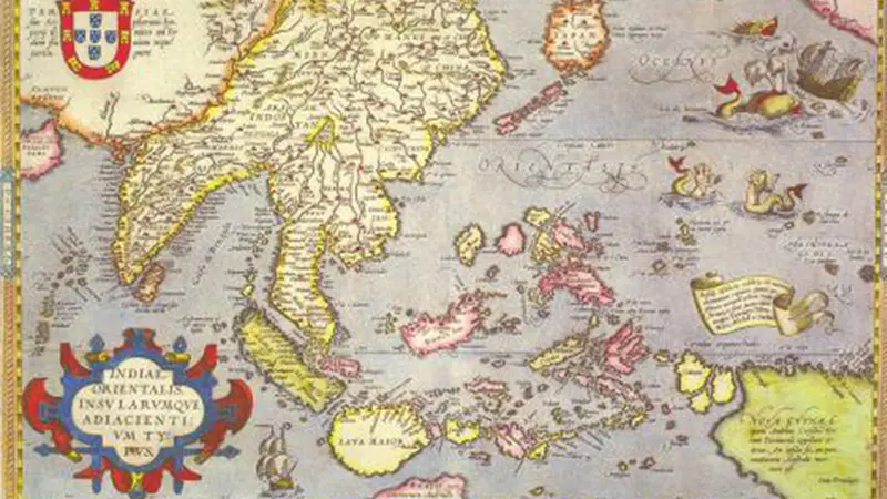 Tengok Peta Kepulauan Indonesia di Abad ke-16