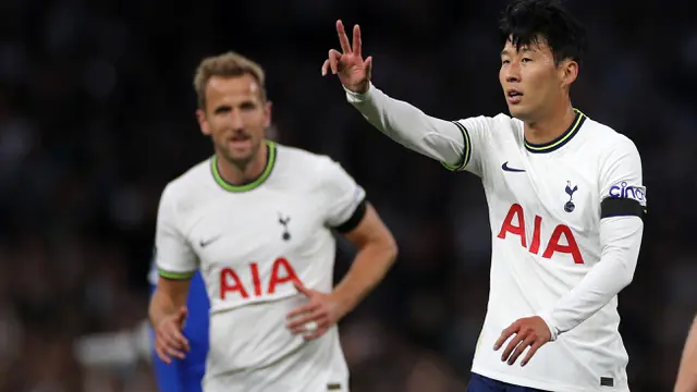 Foto: 13 Menit Berharga Son Heung-min di Pekan Ketujuh Liga Inggris 2022 / 2023, Cetak Gol Perdana dan Langsung Hattrick