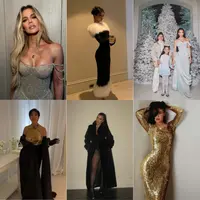 Gaya Glamor Keluarga Kardashian-Jenners saat Rayakan Natal 2023. [Instagram]