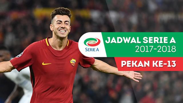 Jadwal lengkap Seria A Italia pekan ke-13, AS Roma menjalani rival sekotanya Lazio, Minggu (19/11/2017)