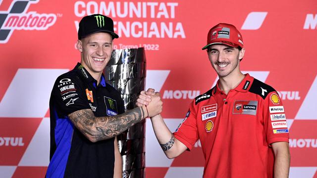 Foto: Salam Komando Quartararo - Bagnaia Jelang Perebutan Gelar Juara MotoGP 2022