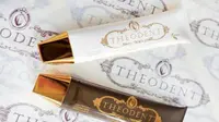 Perusahaan perawatan mulut, Theodent mengeluarkan cokelat rasa pasta gigi yang bermanfaat untuk membersihkan gigi. 