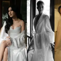 Menilik lebih dalam tren bridal robe di kalangan selebriti Tanah Air (@hiantjen)