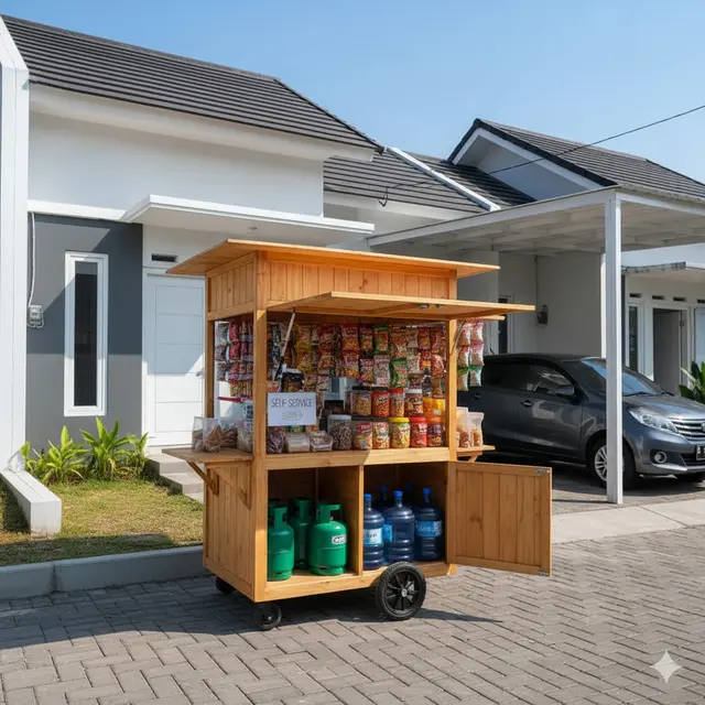 Desain Warung Sembako