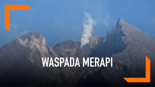 VIDEO: Aktivitas Merapi Meningkat, Ini Imbauan Gubernur Jateng