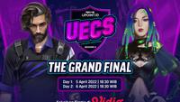Link Live Streaming Grand Final UECS Series Season 6 di Vidio, 5&6 April 2022. (Sumber : dok. vidio.com)