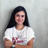 Pemeran utama dalam film itu, Michelle Ziudith  mengatakan bahwa dalam rangka promosi film ILY From 38000 Ft sebelumnya, diadakan penandatanganan novel untuk 1000 novel. (Adrian Putra/Bintang.com)