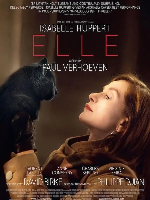 Poster film Elle. (Foto: Dok. SBS Productions/ Twenty Twenty Vision/ IMDb)