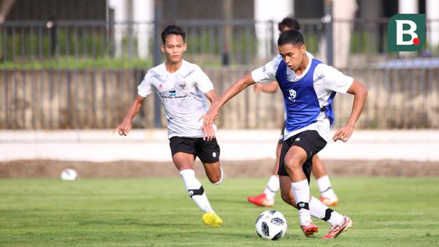 Latihan Timnas Indonesia U-17