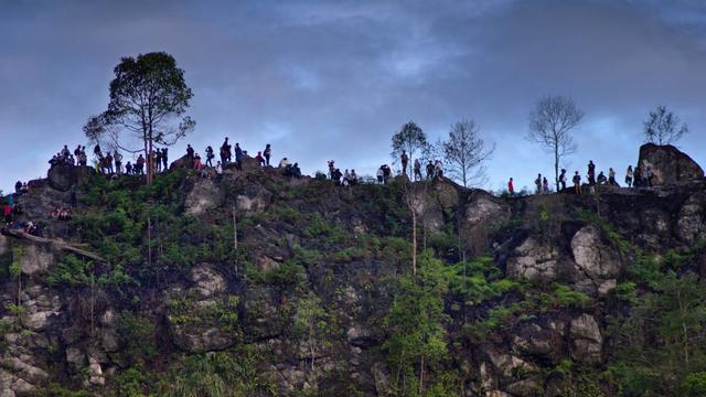 Wisata Batu Dinding Tembok Besar China Ala Kalimantan Timur Citizen6 Liputan6 Com